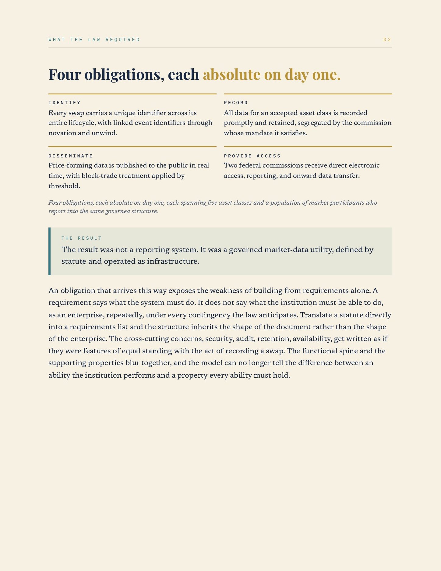Capital Markets Under New Law, page 3