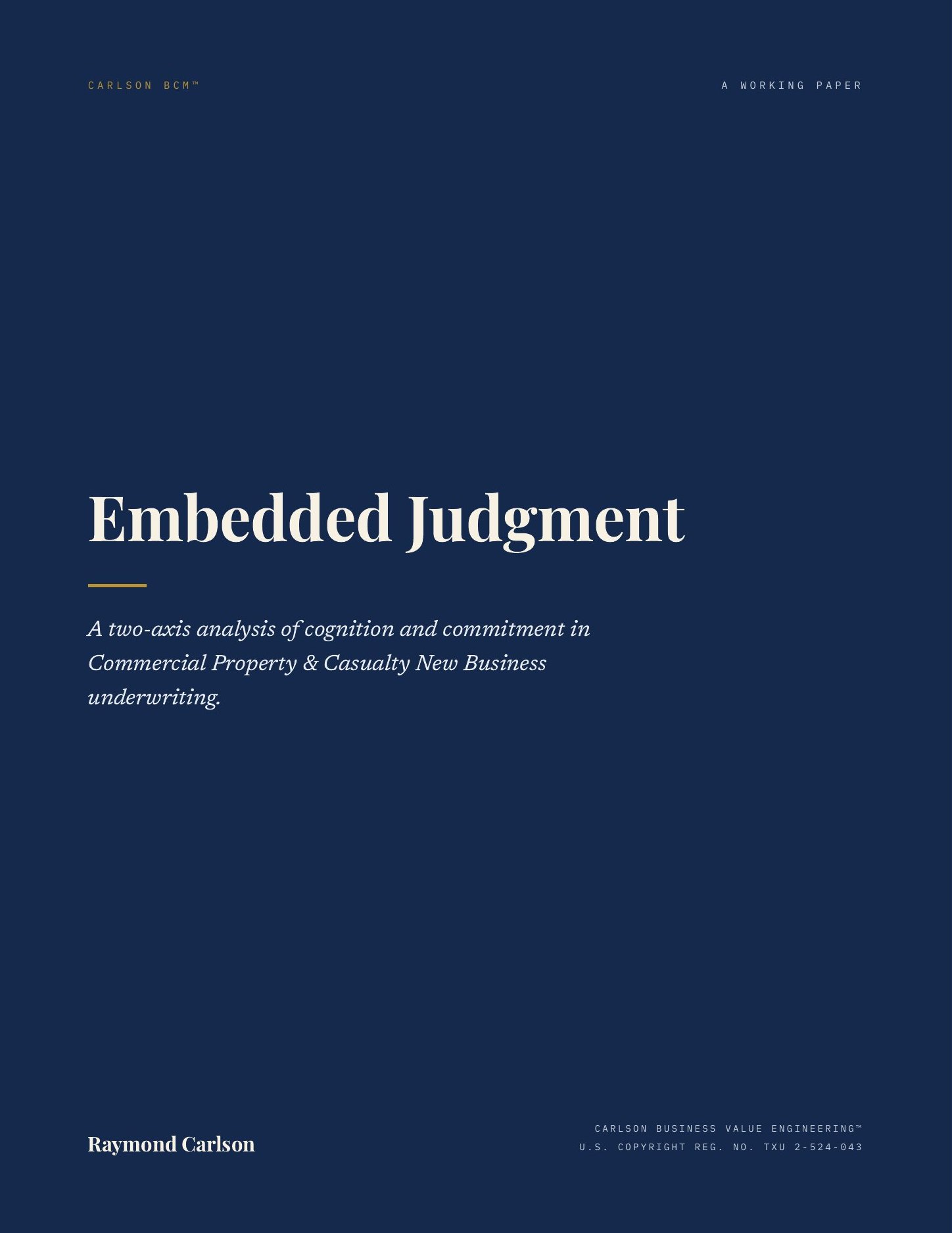 Embedded Judgment, page 1