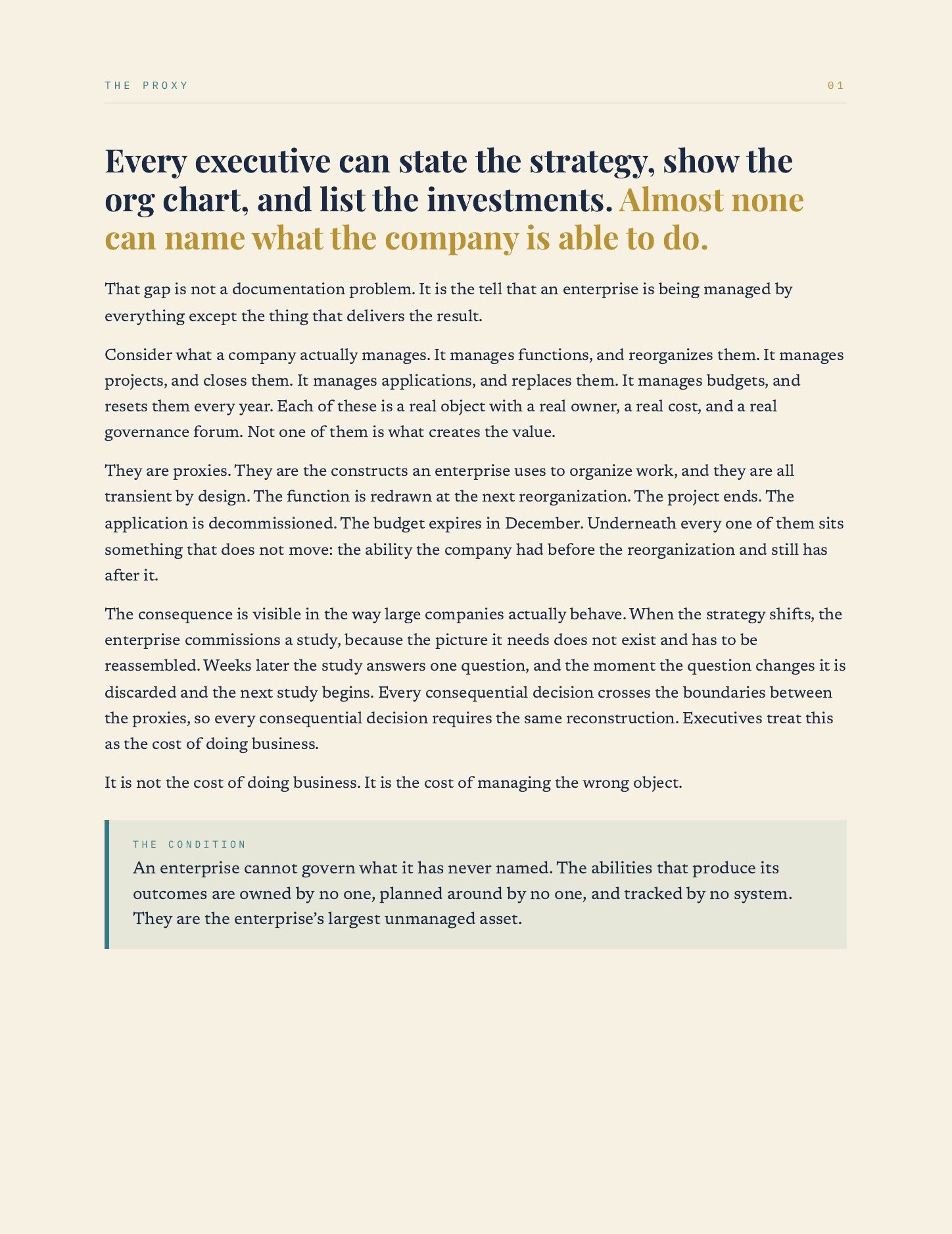 The Capability-Centric Enterprise, page 2