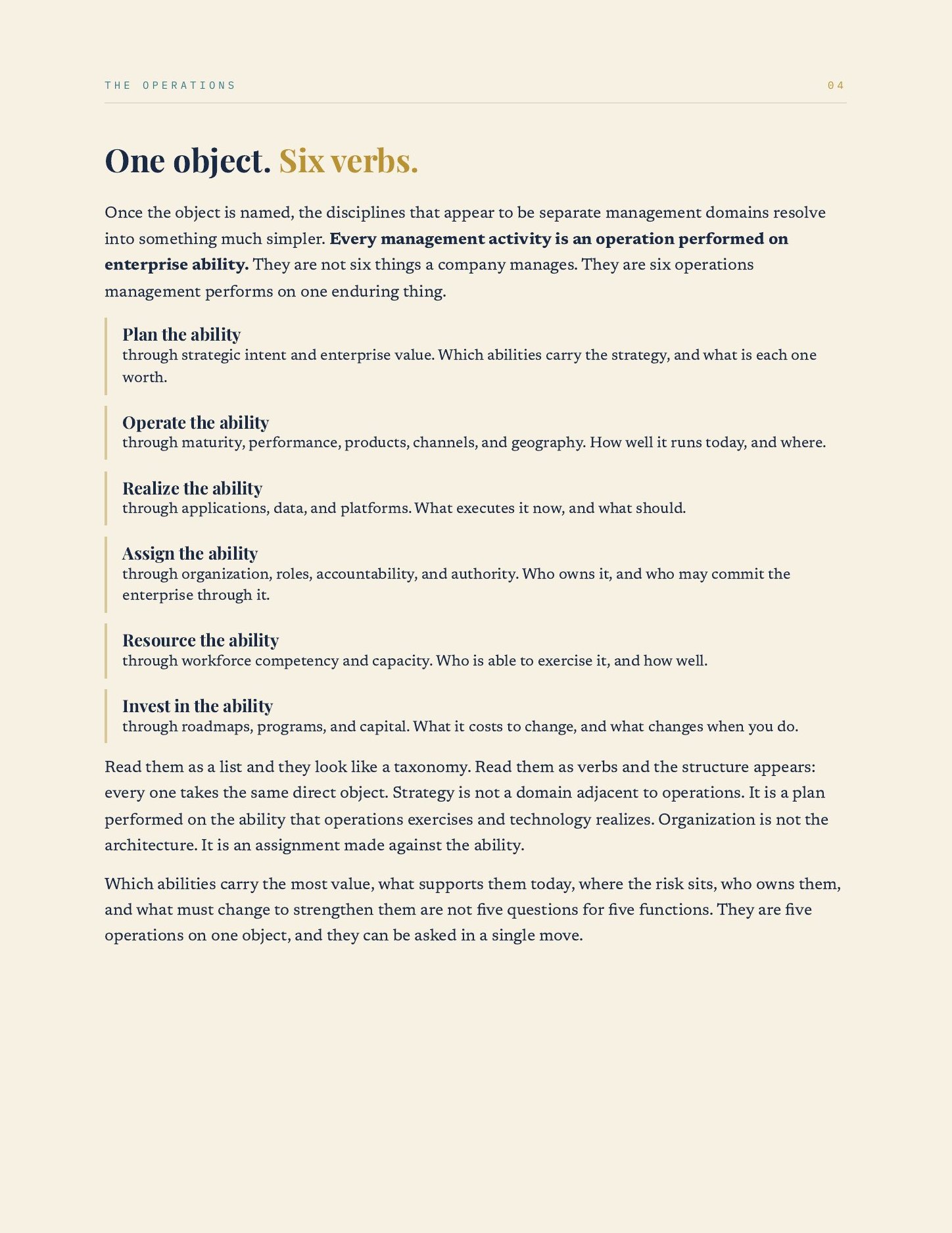 The Capability-Centric Enterprise, page 5