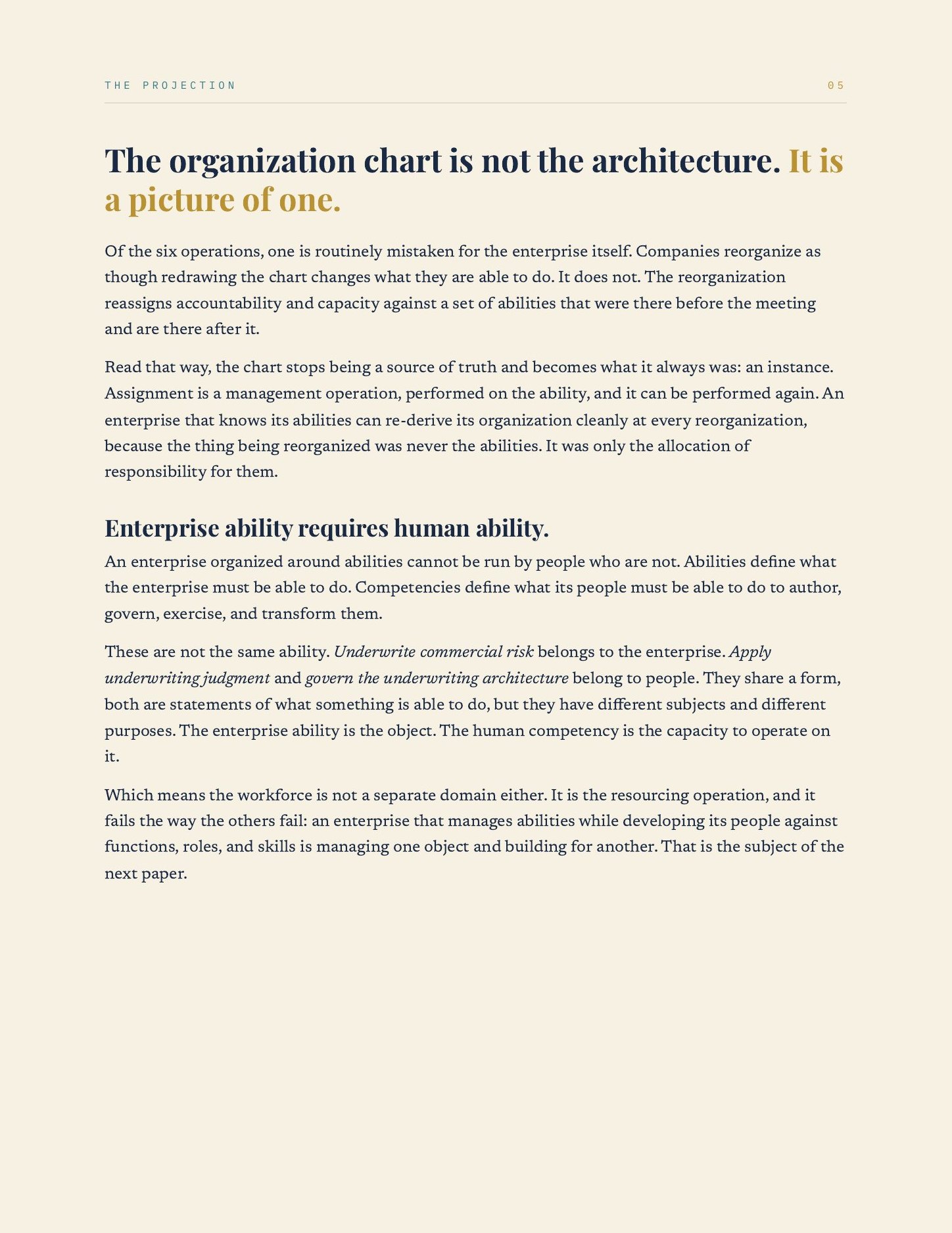 The Capability-Centric Enterprise, page 6