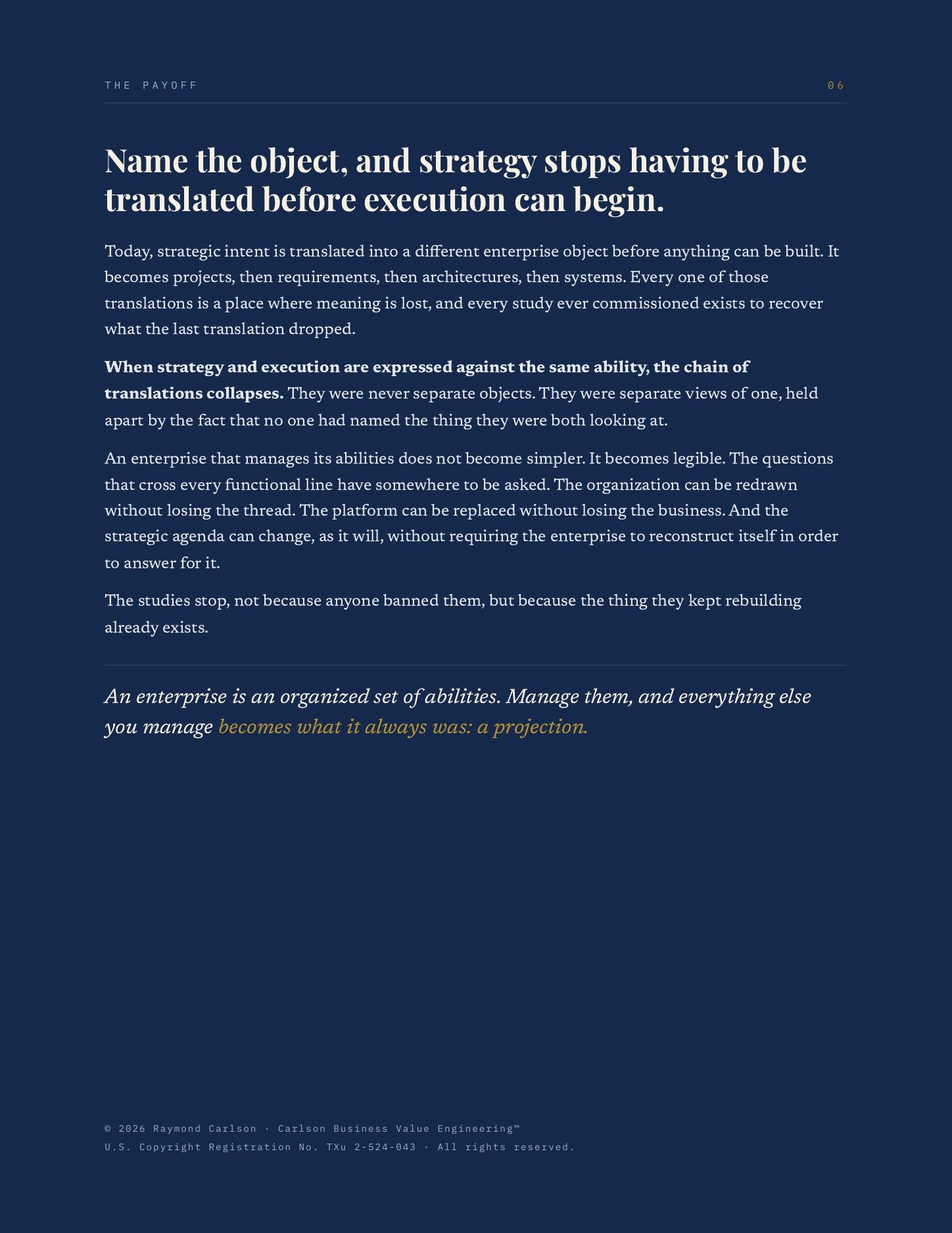 The Capability-Centric Enterprise, page 7