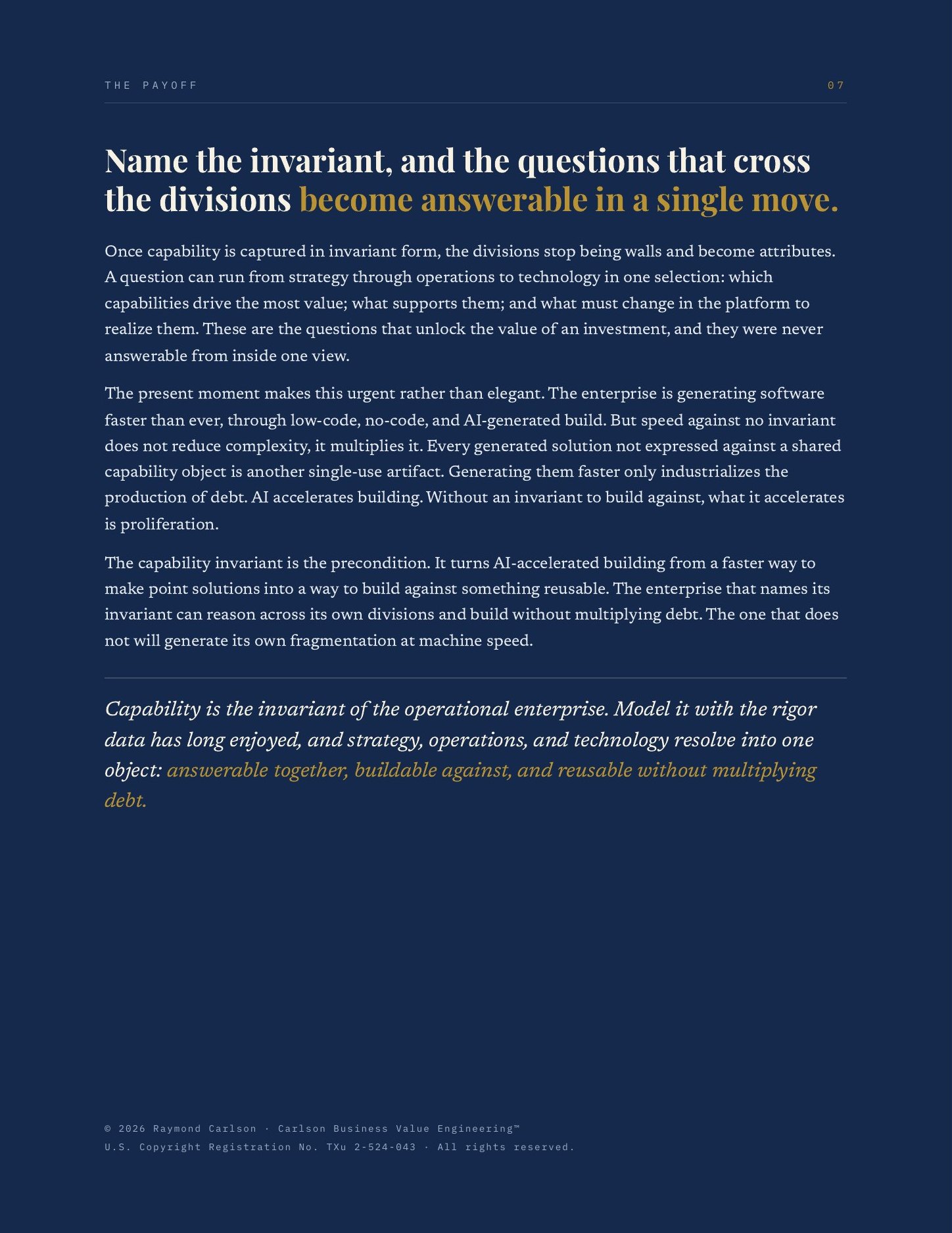 The End of the Lanes, page 8