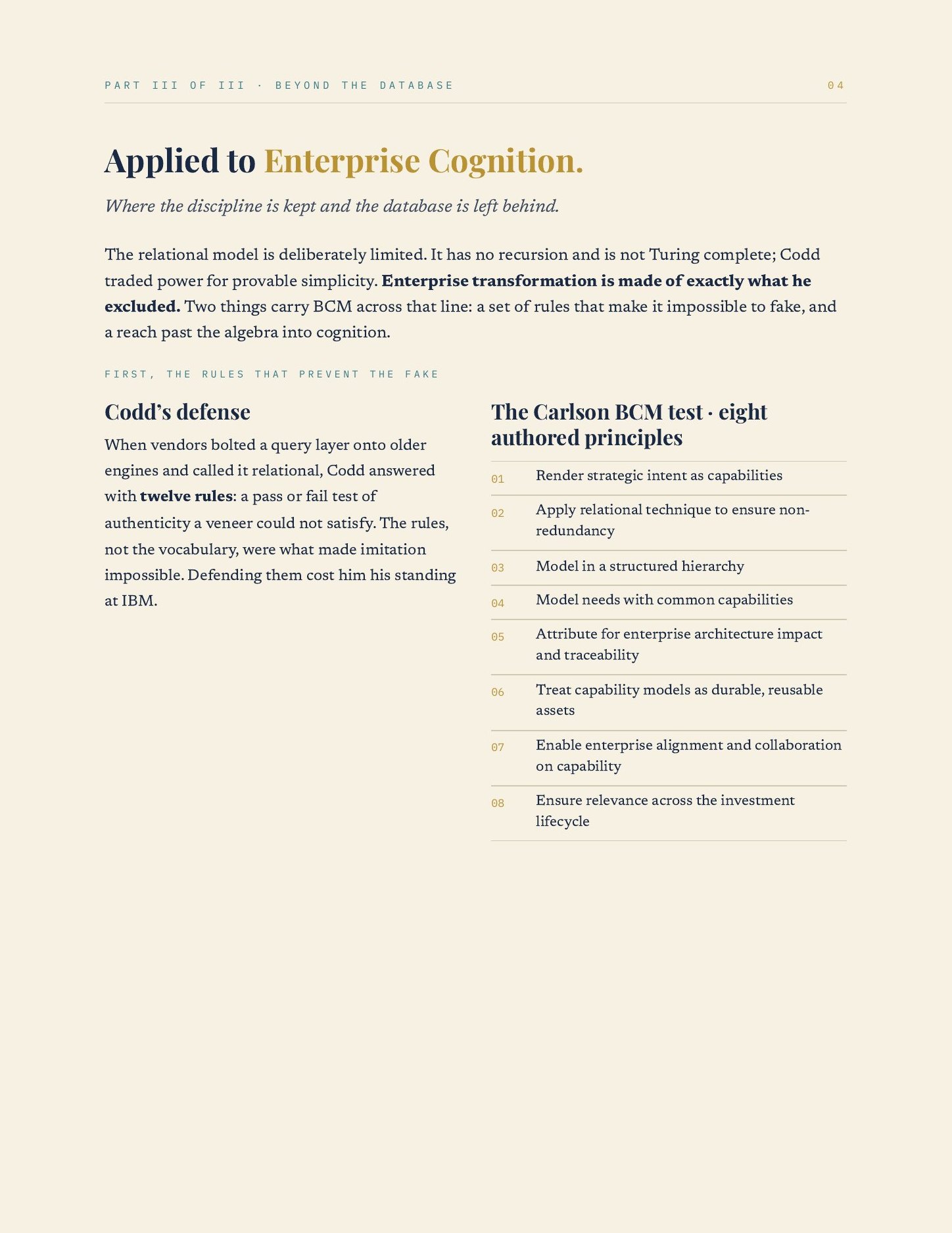 The Relational Thinker, page 5