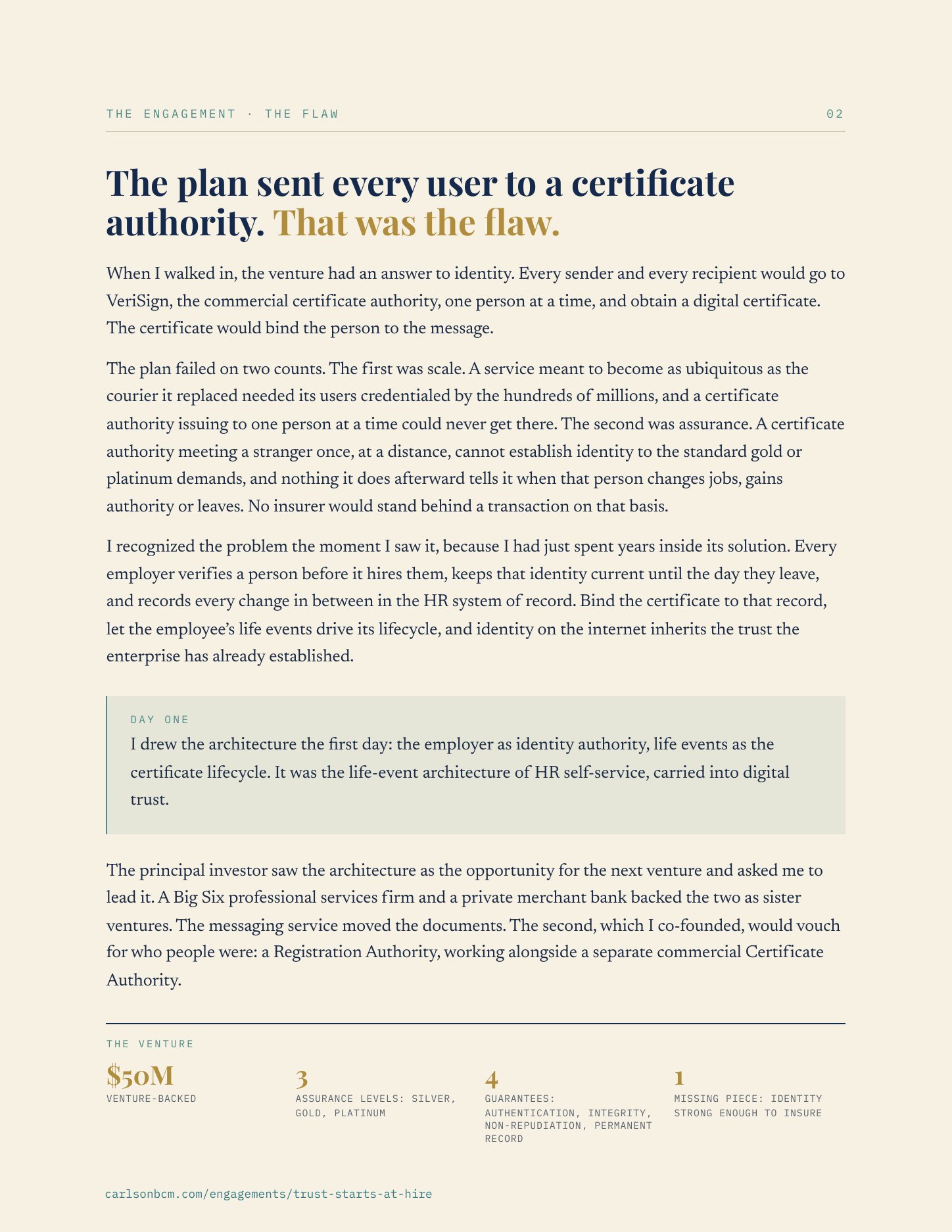 Trust Starts at Hire, page 3