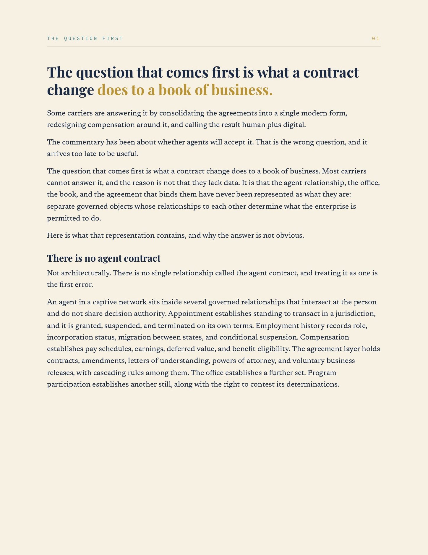 What Moves When the Contract Changes, page 2