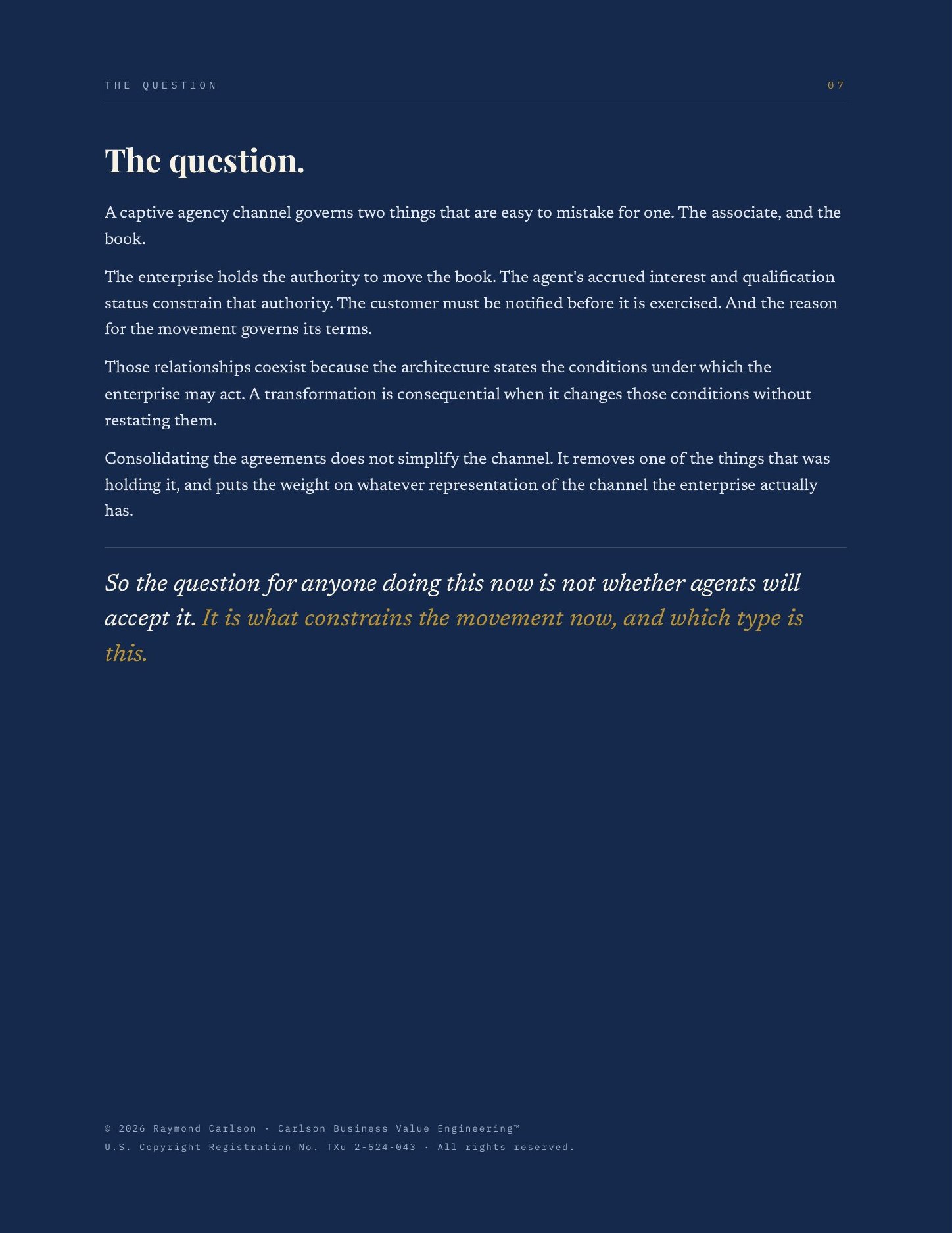 What Moves When the Contract Changes, page 8