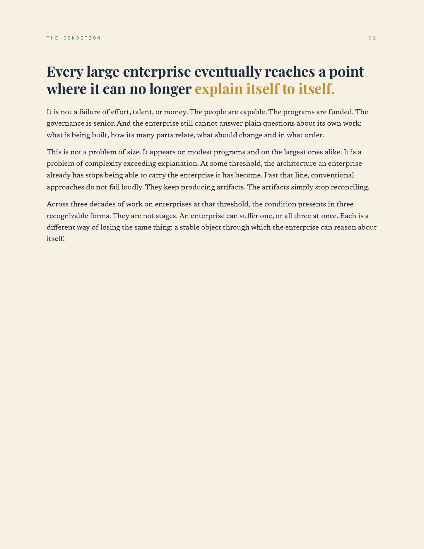 When Enterprises Become Too Complex to Reason About, page 2